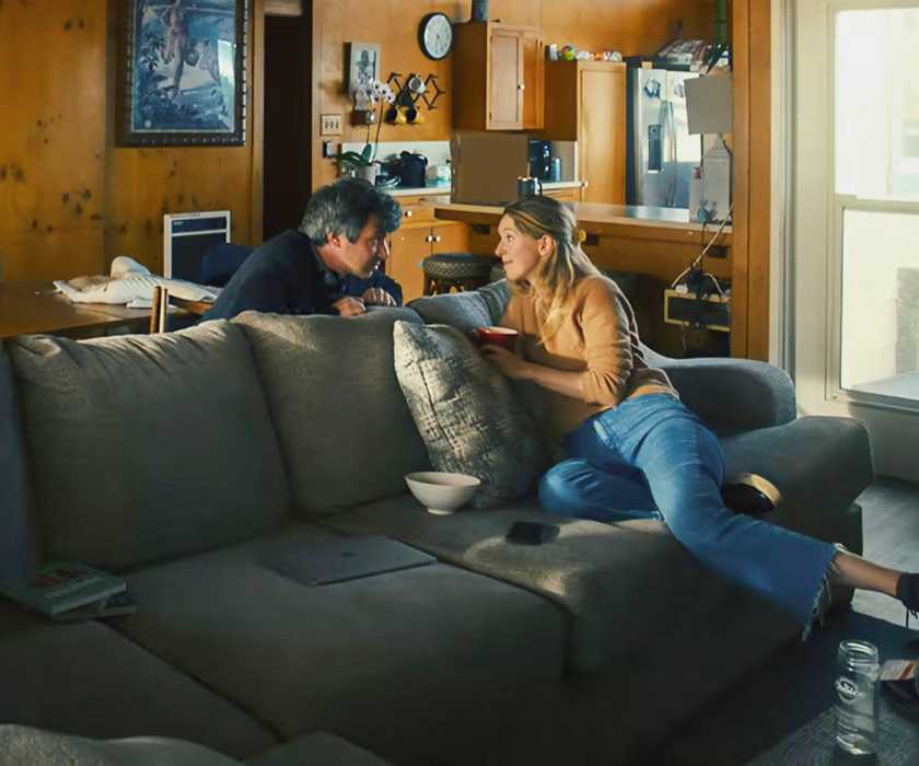 Nathan Fielder and Elizabeth Holmes in You Can See Everything