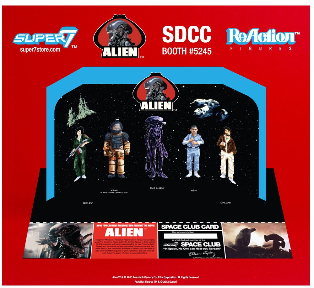 ALIEN ReAction Figures to Be Sold at Comic-Con