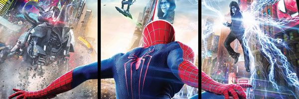 THE AMAZING SPIDER-MAN 2 Banner. THE AMAZING SPIDER-MAN 2 Stars