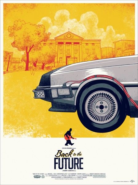 BACK TO THE FUTURE Mondo Poster