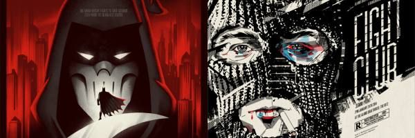 Mondo Posters - BATMAN: MASK OF THE PHANTASM and FIGHT CLUB