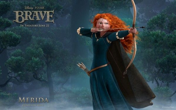 brave pixar poster