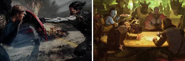 CAPTAIN AMERICA: THE WINTER SOLDIER and GUARDIANS OF THE GALAXY Concept ...