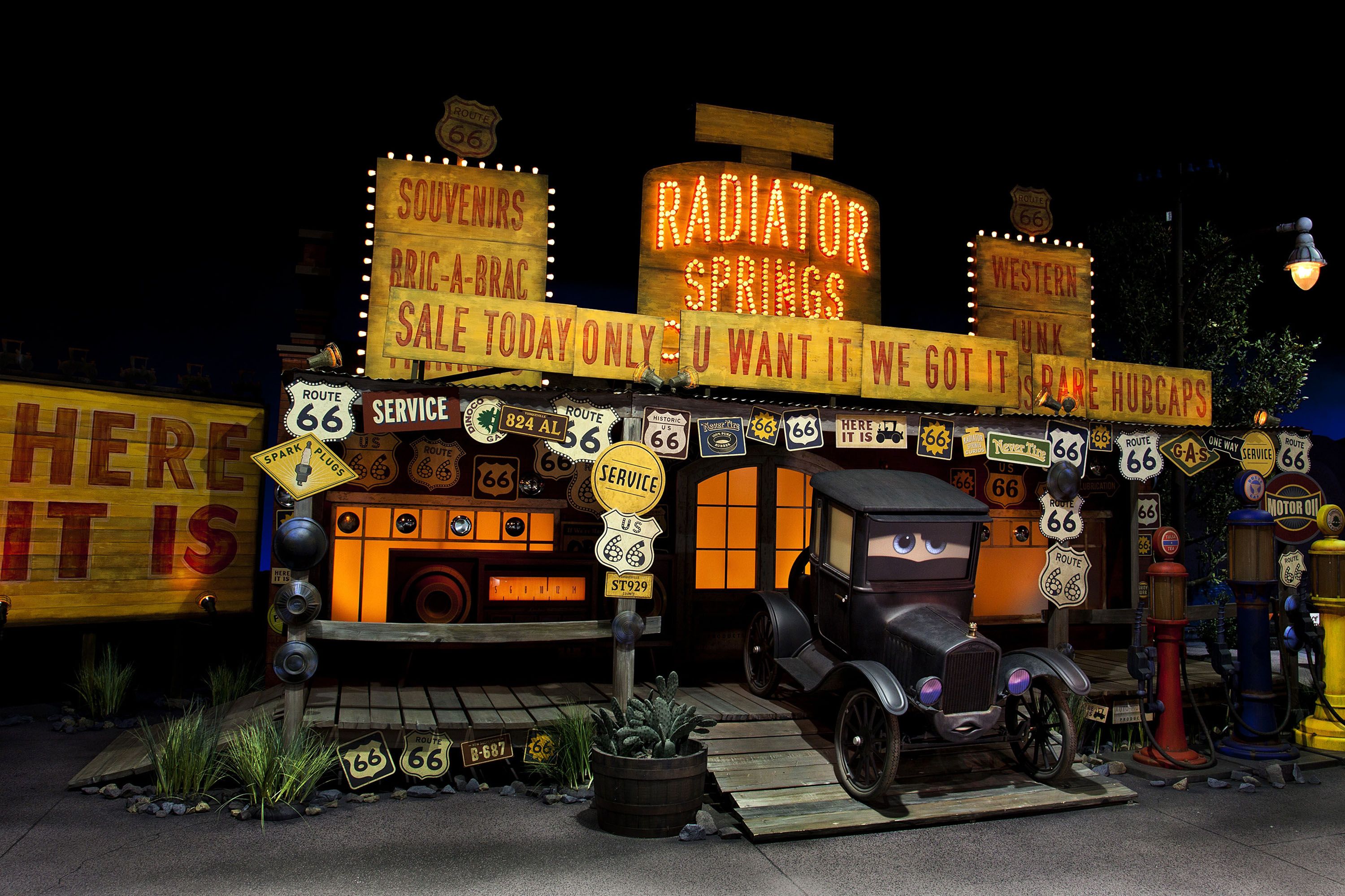 CARS LAND Disney's California Adventure Images