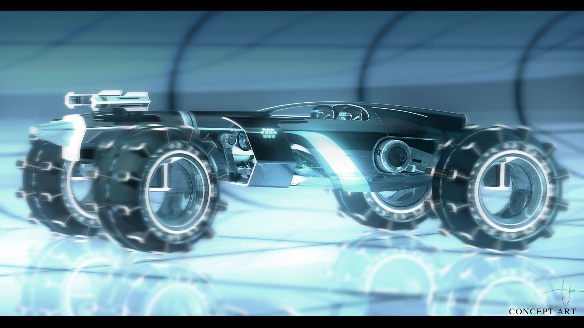 TRON: LEGACY Concept Art Released; Recap of Images and Posters