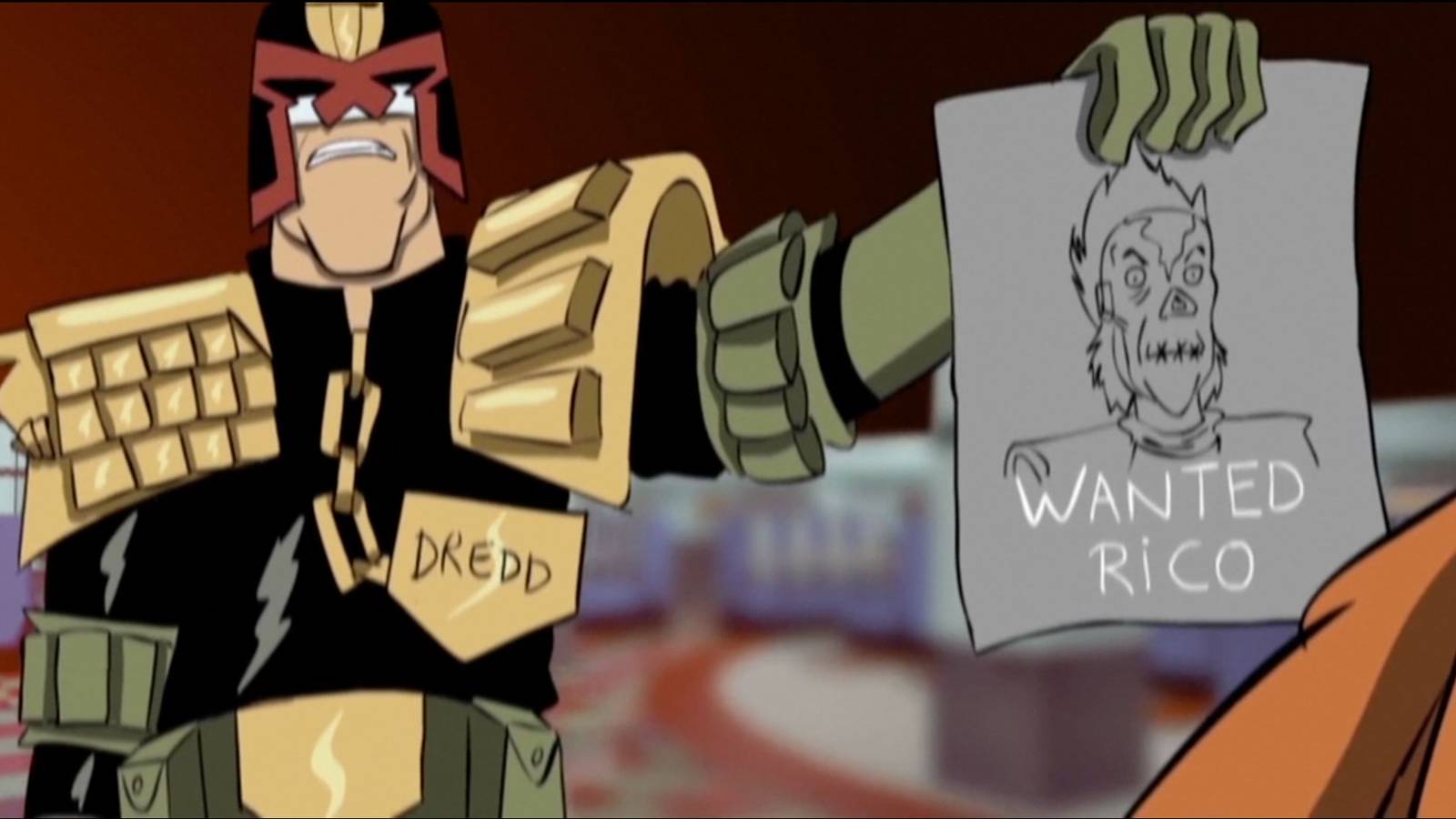 Dredd Miniseries Images and Poster Featuring Judge Dredd in Animated Form