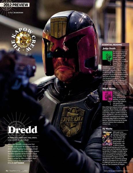 DREDD Movie Image Karl Urban