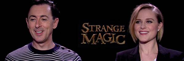 Evan Rachel Wood and Alan Cumming Talk Strange Magic and Westworld