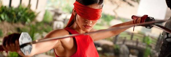 gi joe retaliation red dress Dichen lachman hot