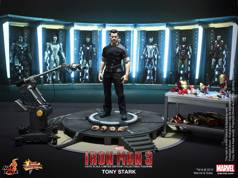 Hot Toys IRON MAN 3 Tony Stark Figure