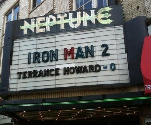 Iron Man 2 Neptune Theater Terrance Howard