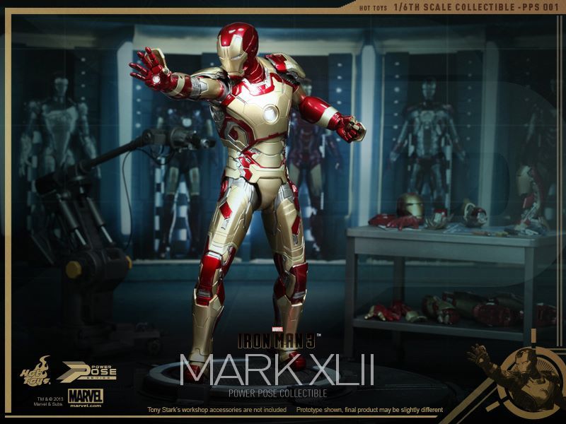 Hot Toys IRON MAN 3 Mark XLII Figure Images