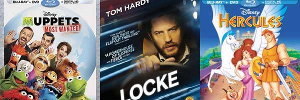 New to Blu-ray: Locke, Muppets Most Wanted, Disney's Hercules, and More