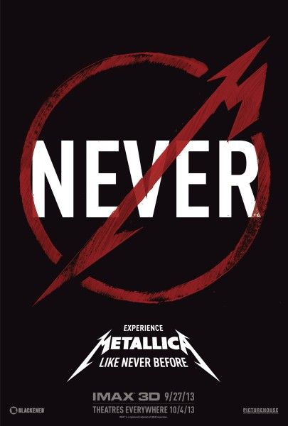METALLICA THROUGH THE NEVER Trailer and Poster