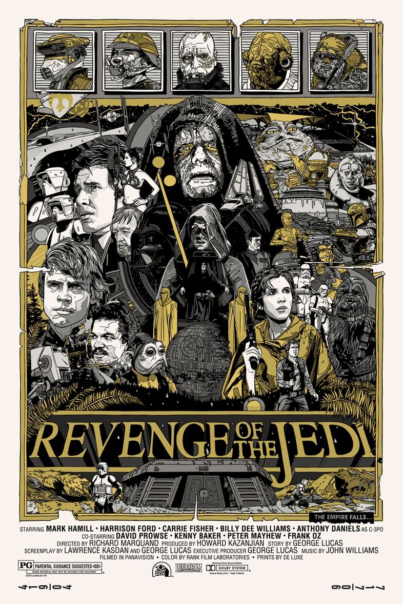 Tyler Stout Delivers the Final Mondo STAR WARS Posters