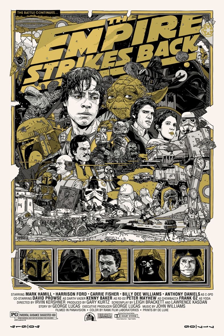 Tyler Stout Delivers the Final Mondo STAR WARS Posters