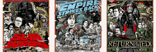 STAR WARS スターウォーズmondo限定ポスター　タイラースタウト Star Wars Set – Mondo