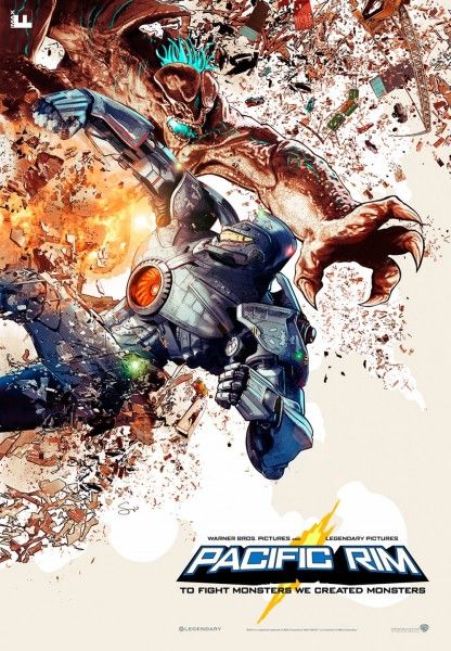 PACIFIC RIM IMAX Poster and THE HEAT Mondo Poster; Both Posters