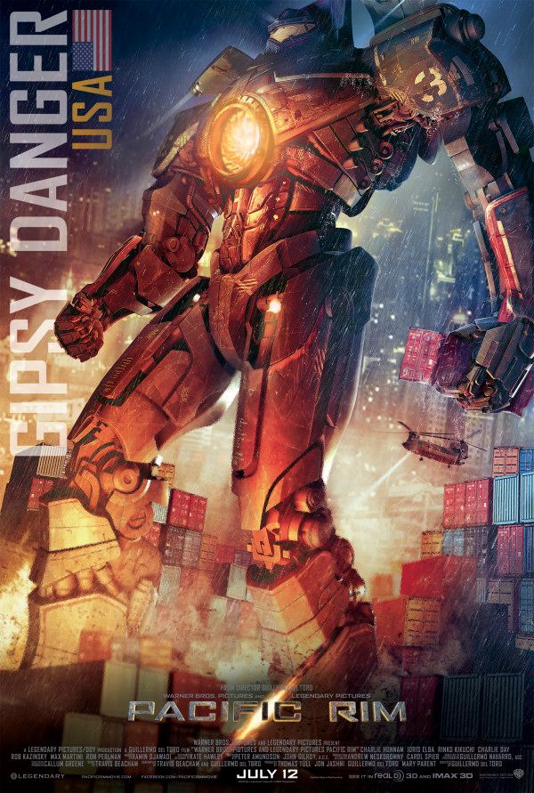 PACIFIC RIM Posters Feature All Five Jaegers