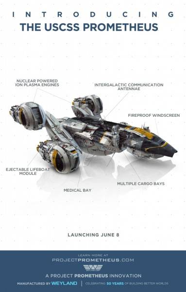 New Viral Posters for PROMETHEUS