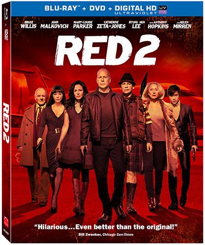 RED 2 Blu-ray Review; RED 2 Stars Bruce Willis, John Malkovich, Mary ...