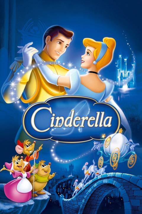 Cinderella 1950 Disney Movie Poster