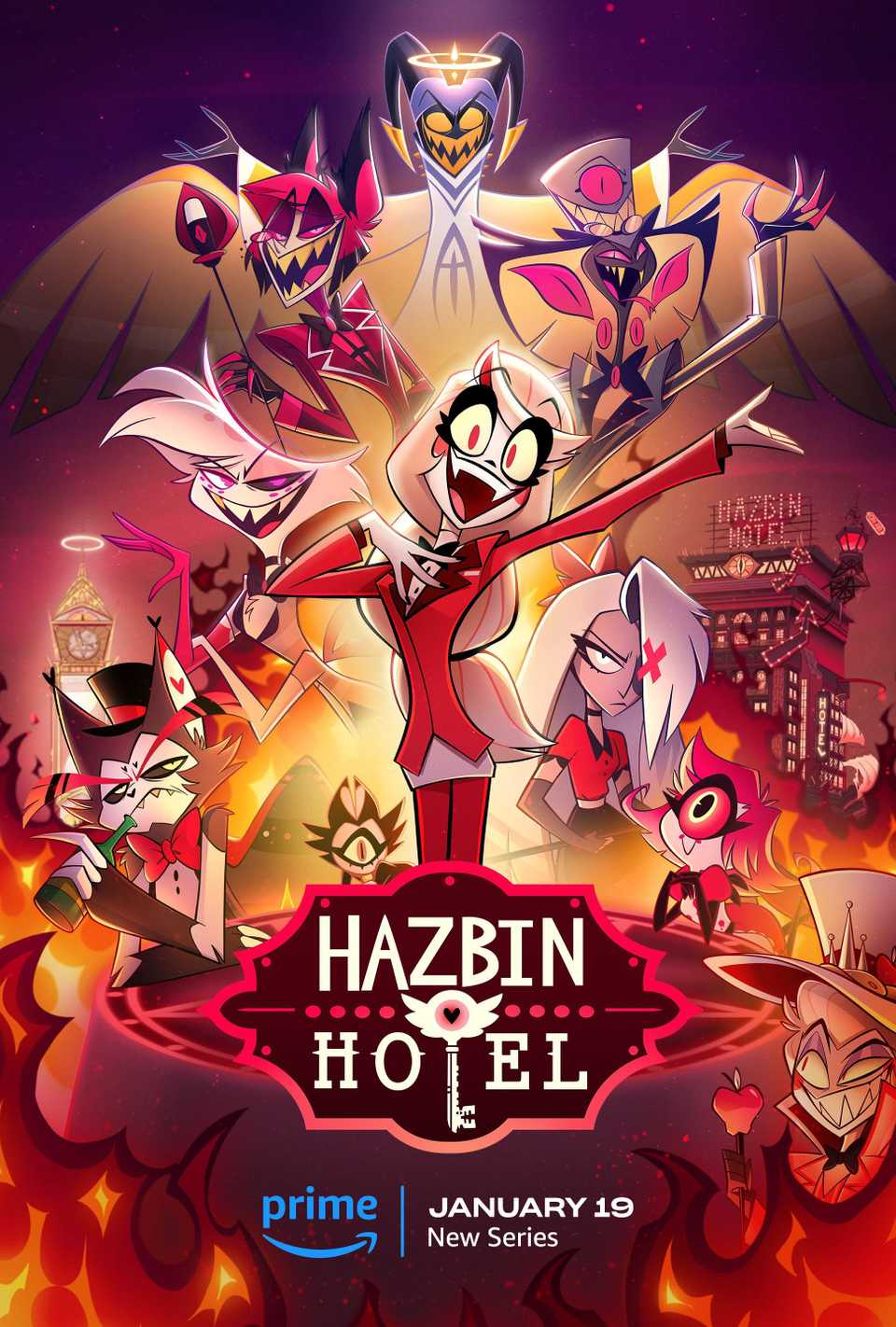 Hazbin Hotel TV Poster