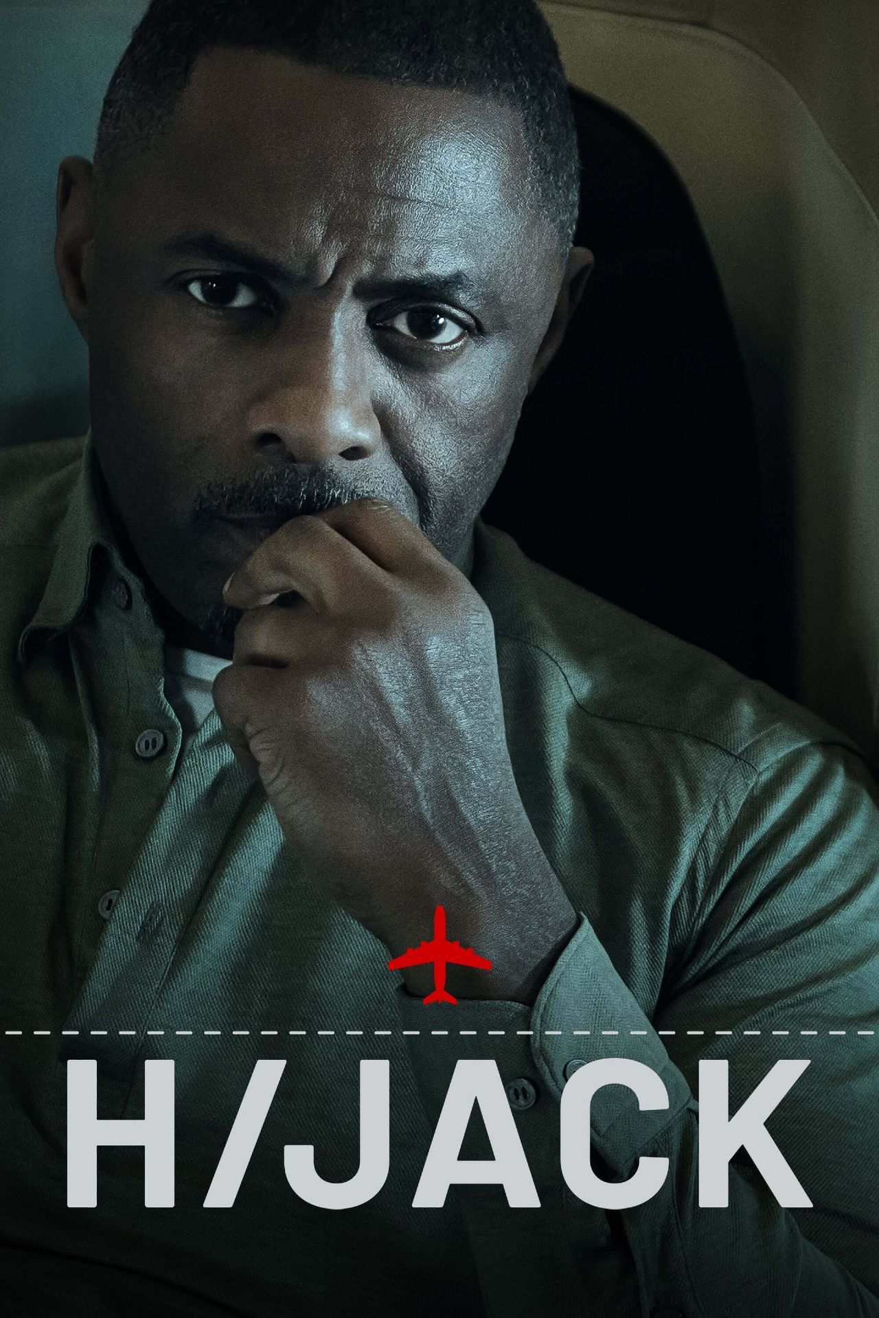 Poster da série Hijack com Idris Elba