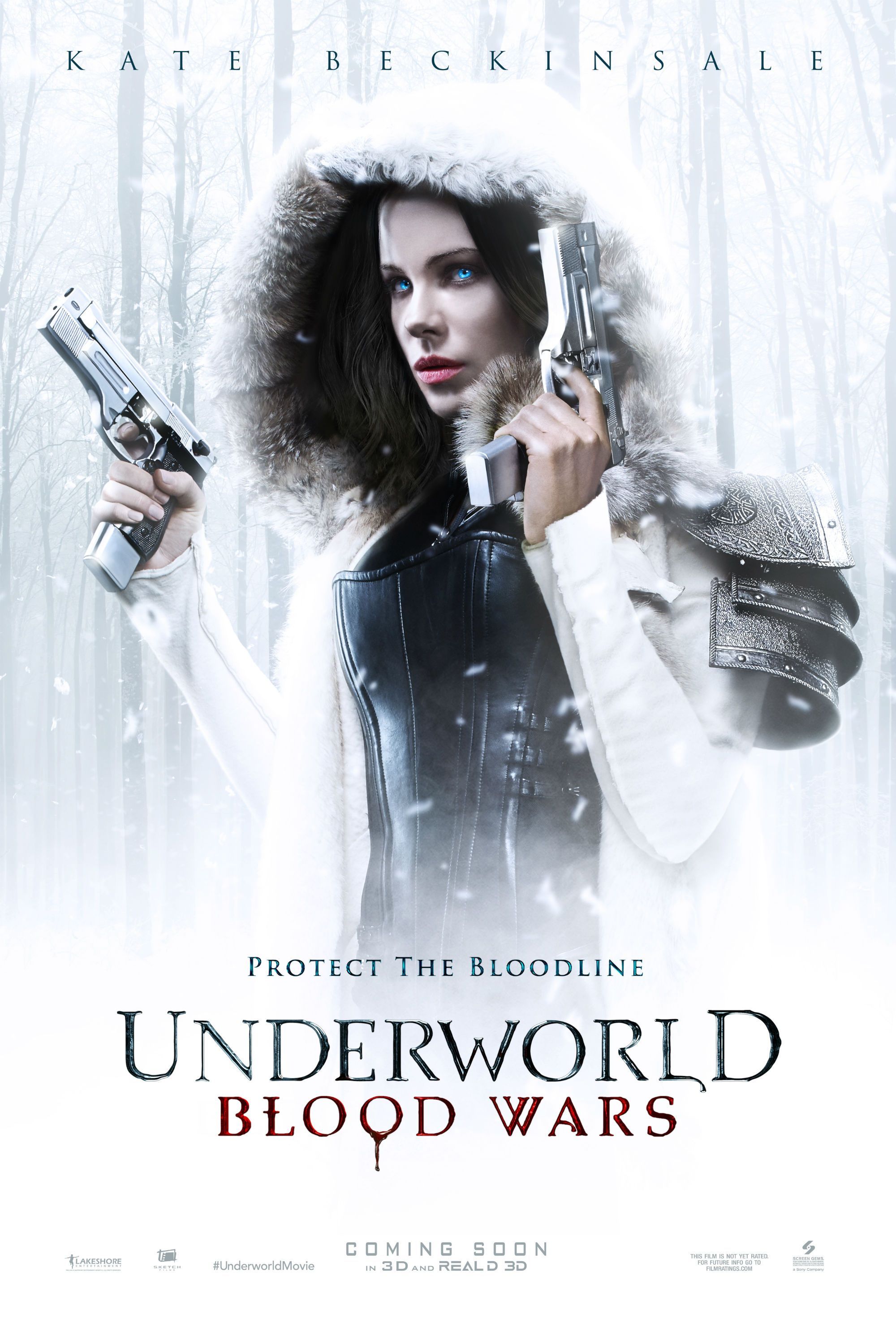 Pôster do filme Underworld: Blood Wars estrelado por Theo James.