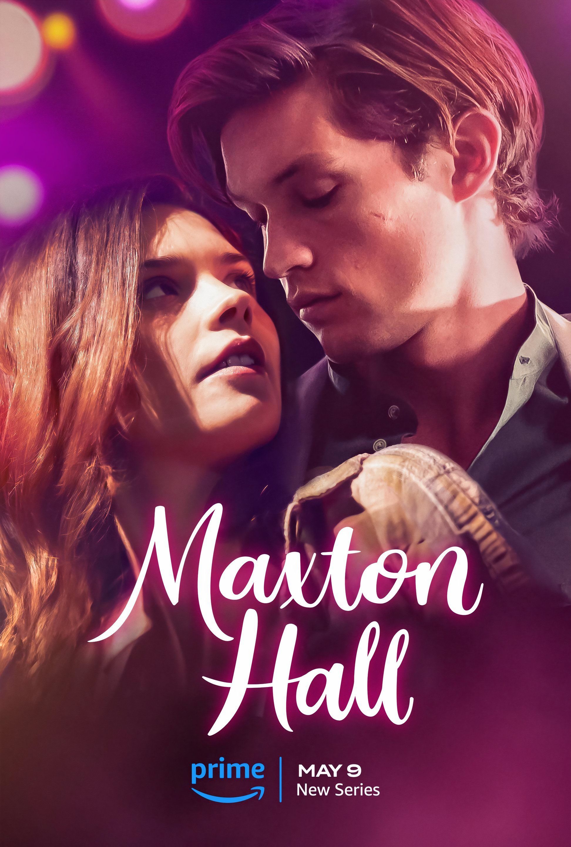 Pôster oficial de Maxton Hall: The World Between Us com os protagonistas Ruby e James