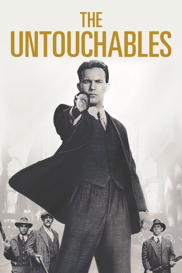 Kevin Costner como Eliot Ness em Os Intocáveis
