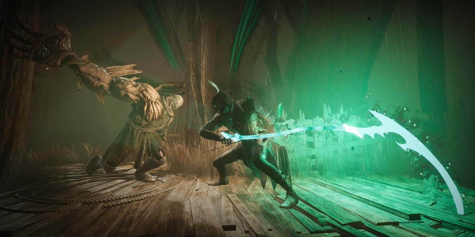 Characters fighting in thymesia