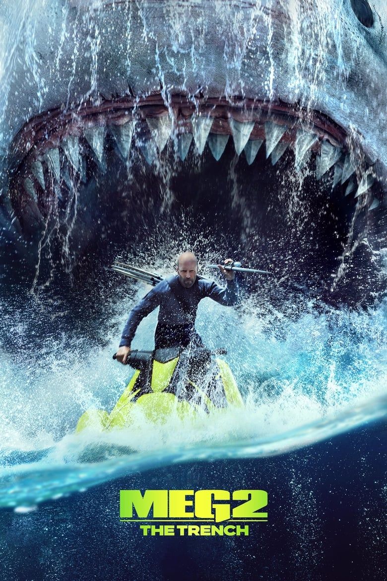 Pôster de Meg 2: The Trench com Jason Statham