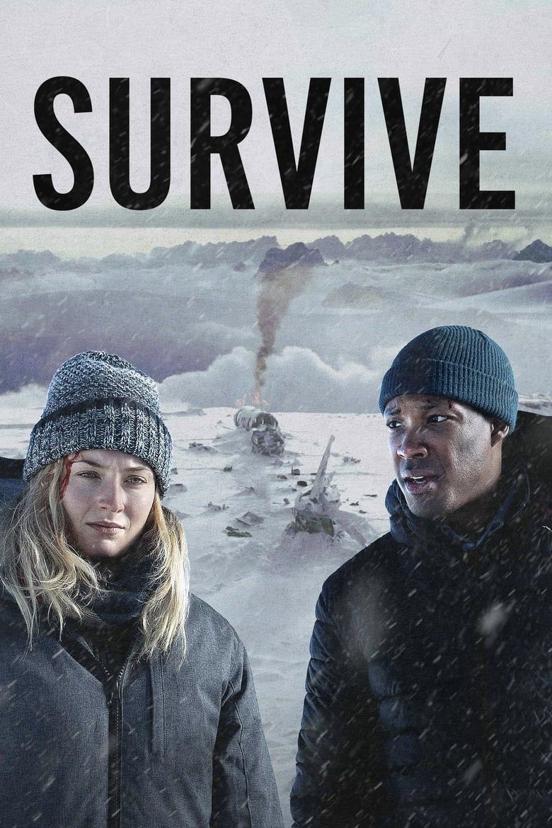Pôster do filme Survive com Sophie Turner