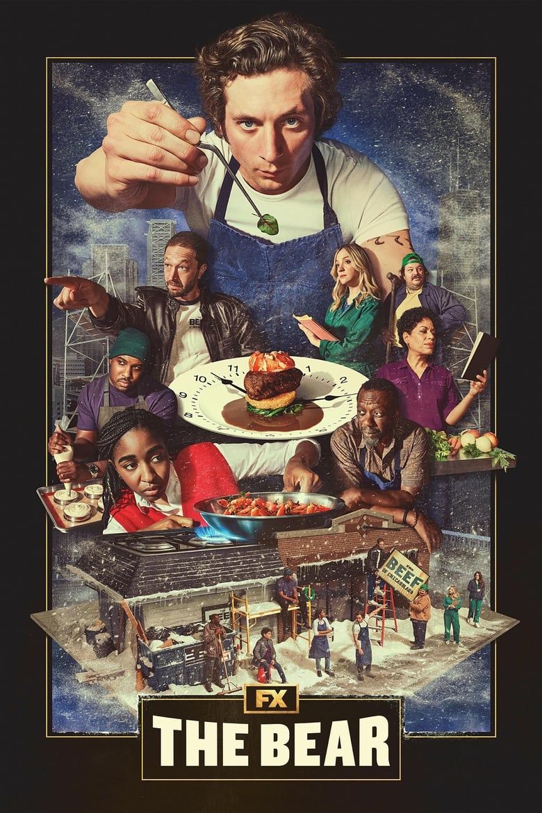 Cartaz do filme The Mandalorian and Grogu com Jeremy Allen White.