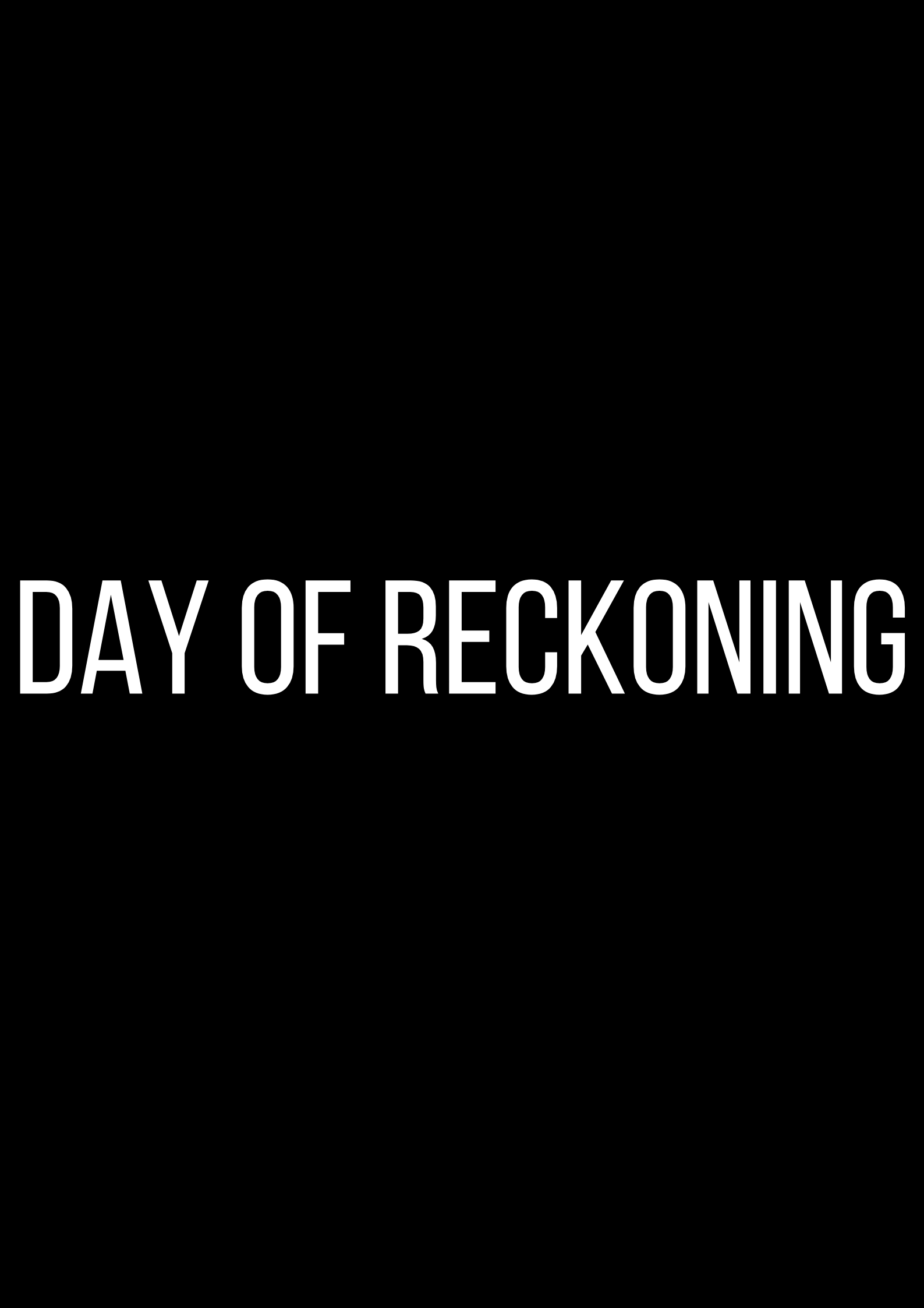 Day of Reckoning