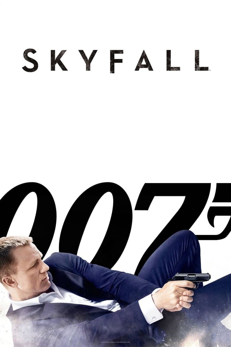Pôster do filme Skyfall com Daniel Craig