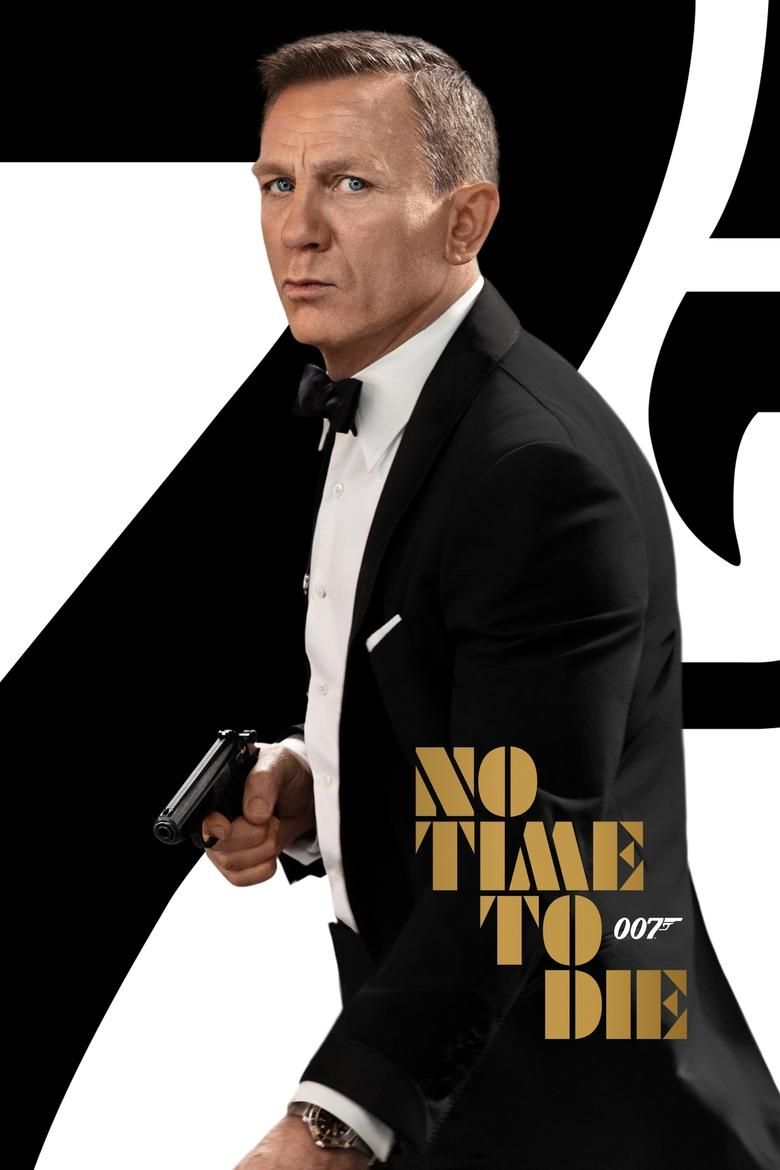 Daniel Craig como James Bond no filme No Time to Die
