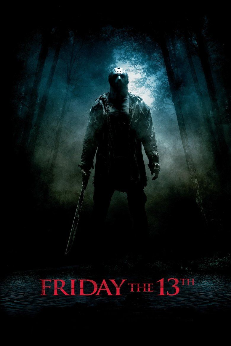 Pôster do filme Friday the 13th de 2009 com Jared Padalecki.