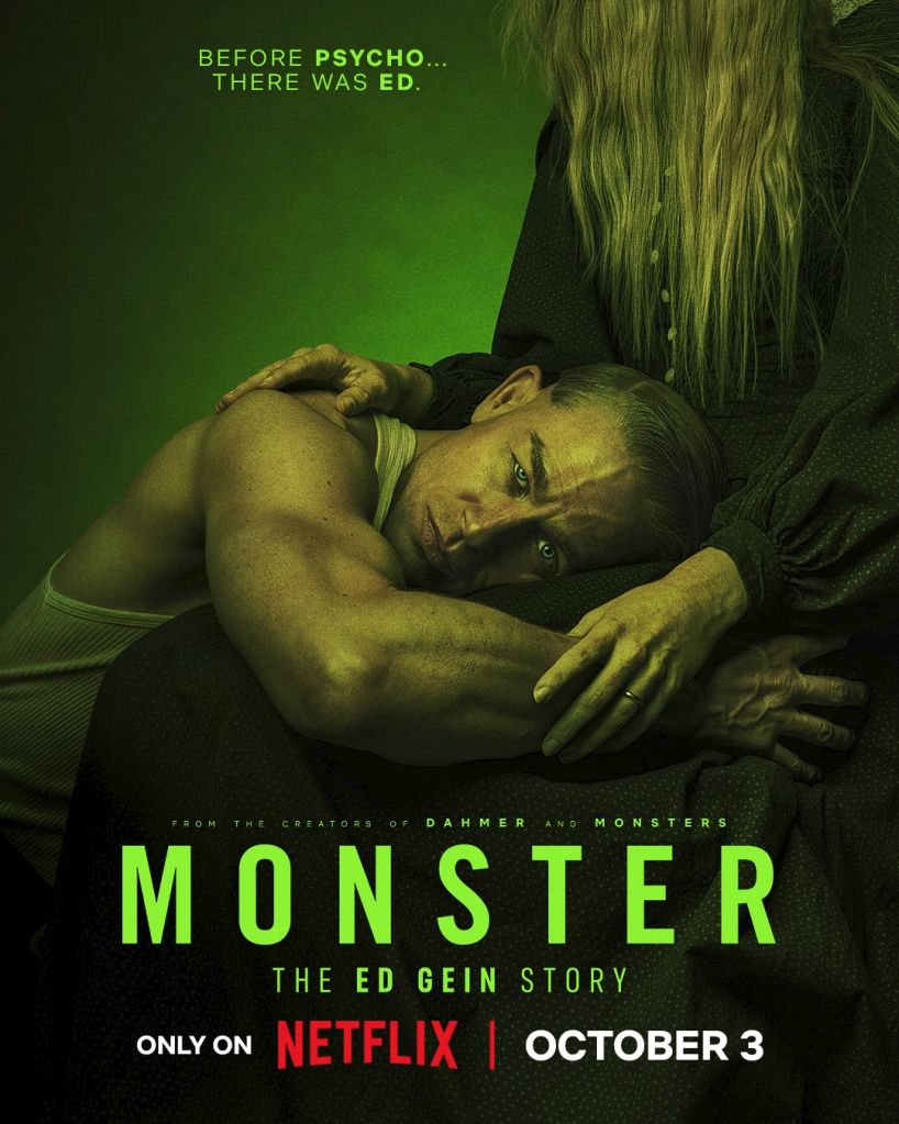 Poster da série Monster: The Ed Gein Story na Netflix