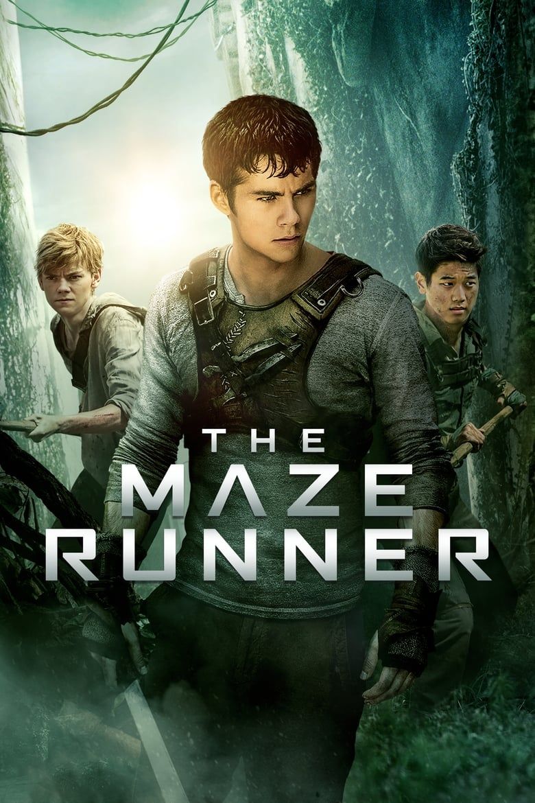 Pôster do filme O Corredor Polonês, com Dylan O'Brien no centro.