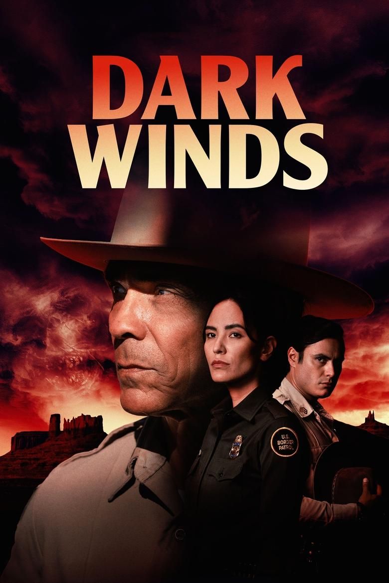 Pôster de Dark Winds com George R.R. Martin e Robert Redford