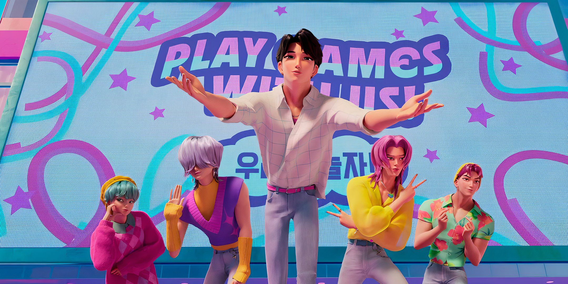 Montagem com as músicas originais de Kpop Demon Hunters.