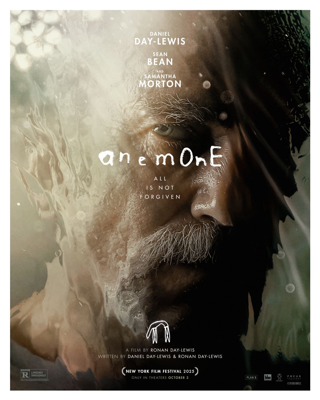 Daniel Day-Lewis em uma cena do filme Anemone, sua aguardada volta após aposentadoria.