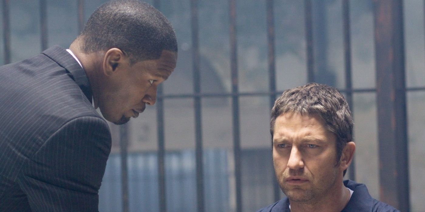 Gerard Butler como Clyde Shelton em Law Abiding Citizen.