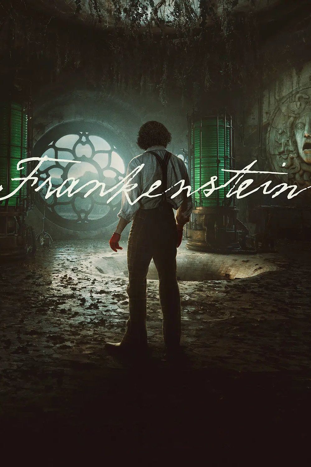 Pôster do filme Frankenstein dirigido por Guillermo del Toro