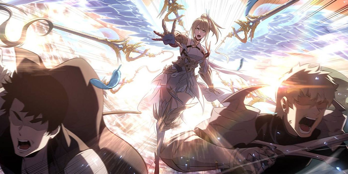 Cha Hae In em Solo Leveling.
