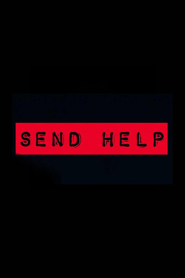Poster do filme Send Help com Dylan O'Brien e Rachel McAdams.
