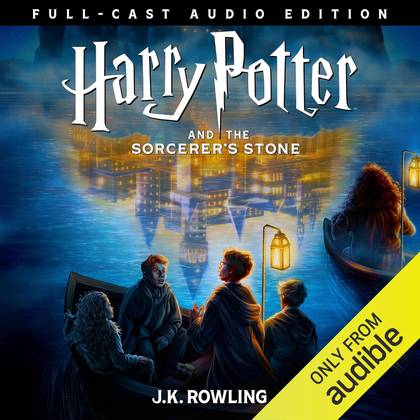 Harry Potter and the Sorcerers Stone Full-Cast Audible Image