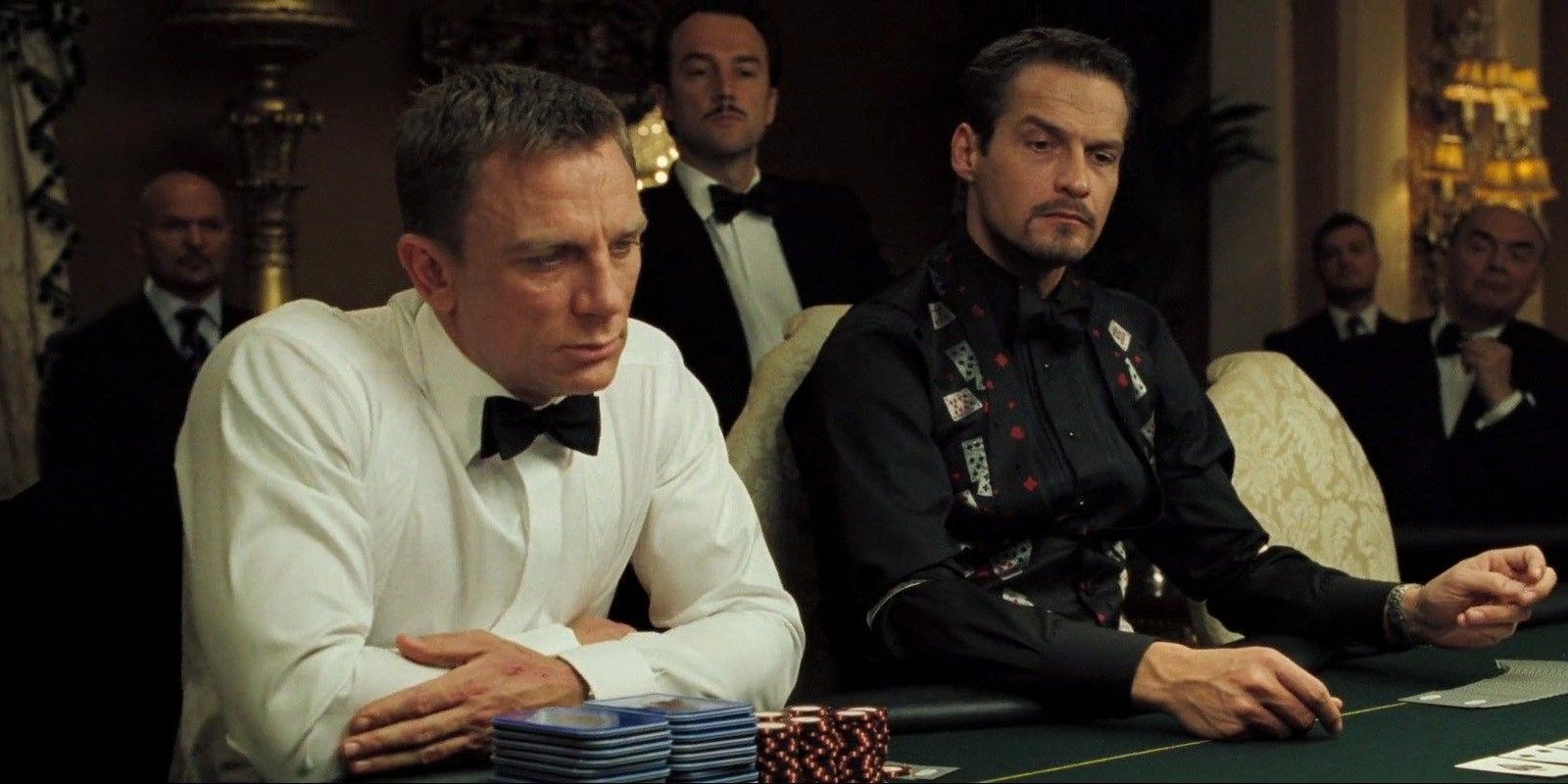James Bond em uma cena de Casino Royale.